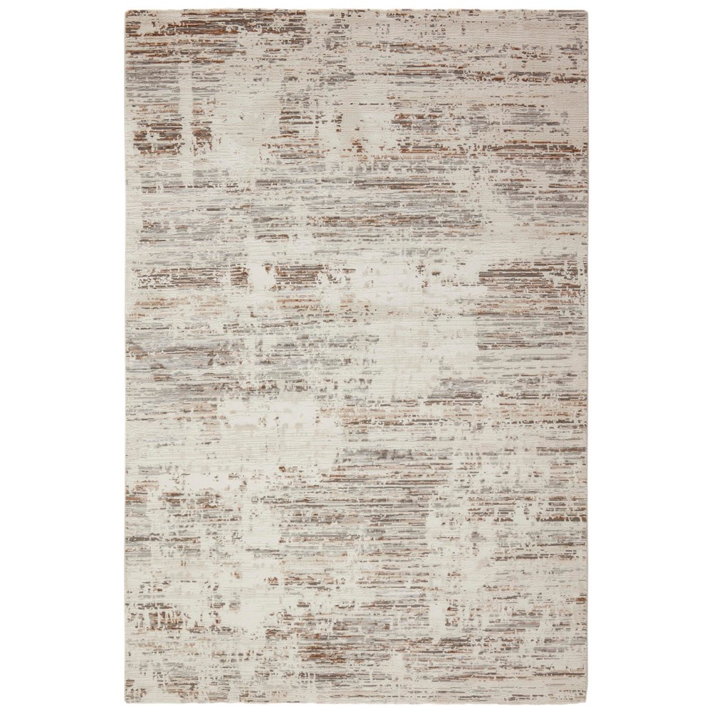 Gemma Modern Abstract INVGG49A VLV37 Rug in Brown